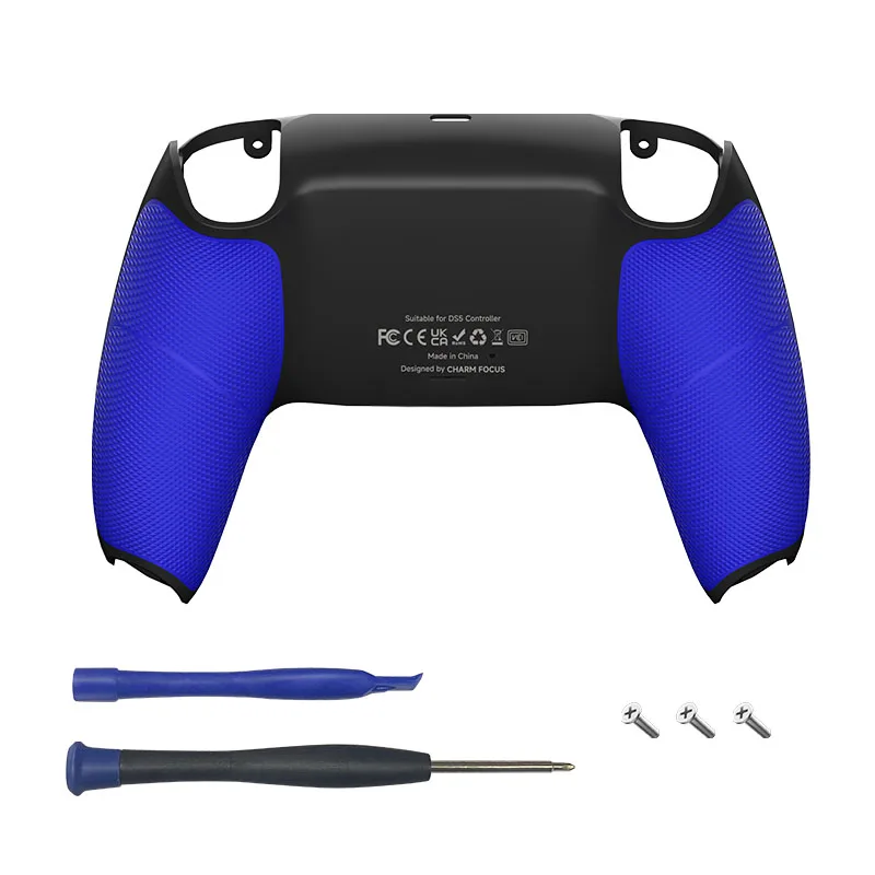 Neu gestaltetes zweifarbiges rutschfestes Bodengehäuse für PS5-Controller, Ersatz für die Modelle BDM-010, 020, 030, 040, 050 – Detail 8