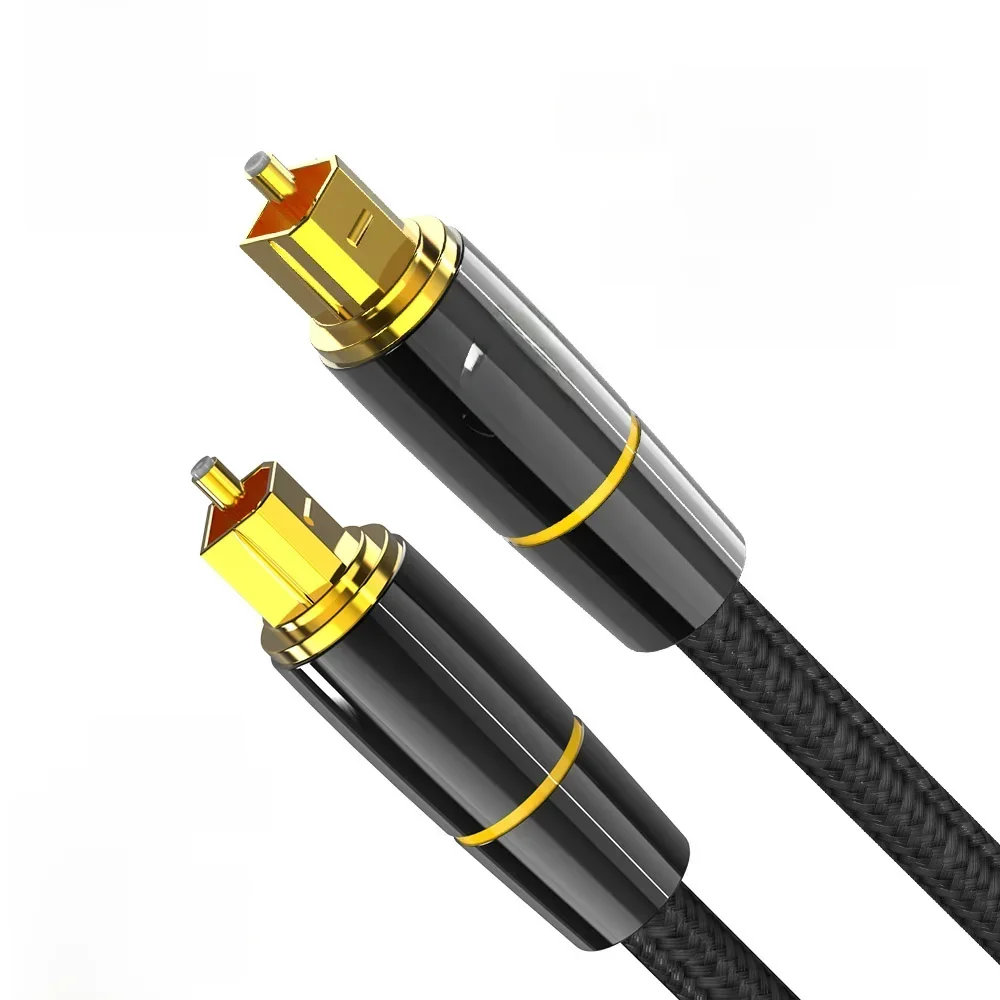 FSU-Câble audio HIFI 5.1 numérique éventuelles DIF en fibre optique, cordon de charnière pour TV, lecteur Blu-ray, amplificateur, 3m, 5m, 10m