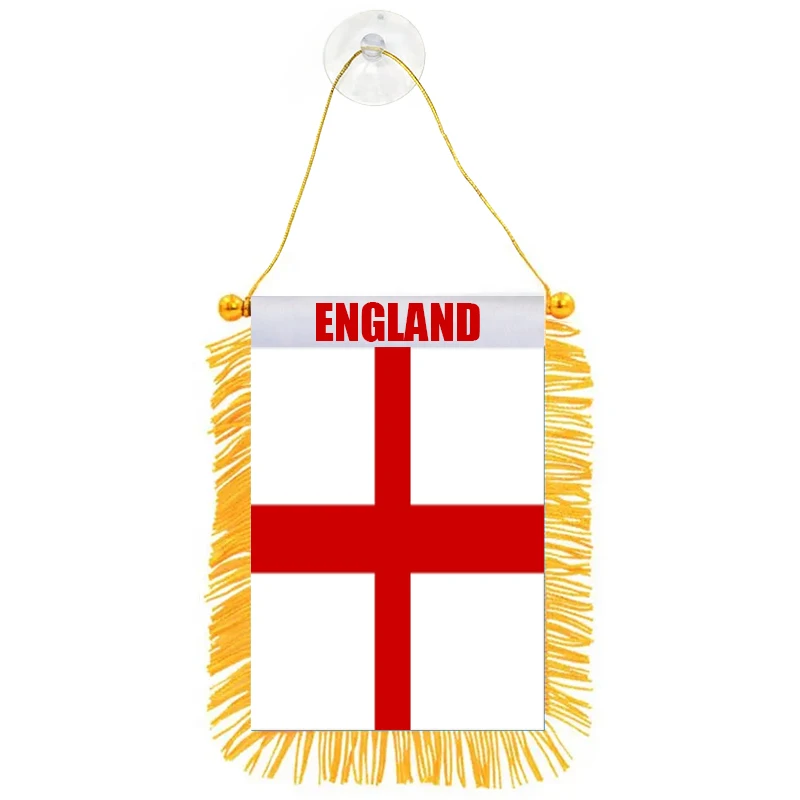 Directly Delivery Car Window Decoration Stain Bunting Pennant  England Flags