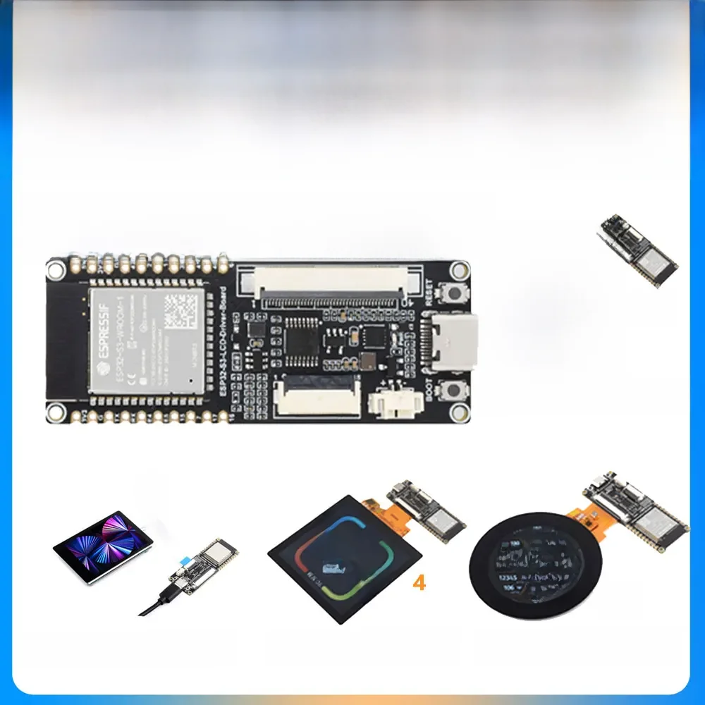 ESP32-S3 płyta sterownicza LCD RGB/SPI N8R8 złącze 40PIN/18PIN WIFI Bluetooth LE dla 2.1/2.8/4 cala niewoli ekran dotykowy — zdjęcie produktu 7