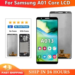 Para Samsung A01 core LCD SM-A013G A013F A013G A013M/DS pantalla LCD MONTAJE DE digitalizador con pantalla táctil reemplazo nuevo