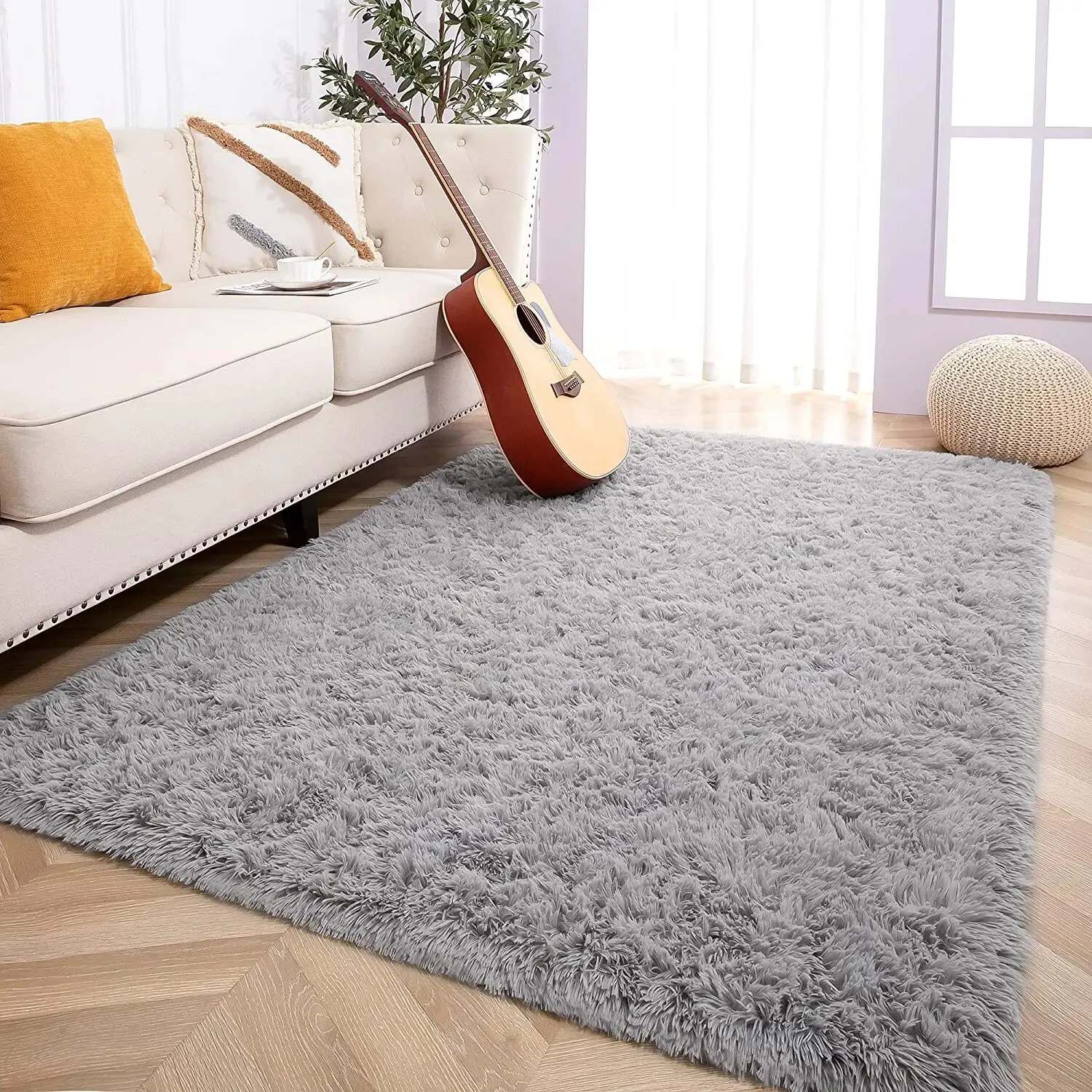 Grizzly Large Size Carpet for Living Room Decor Rugs Fluffy Thick Plush Carpet For Bedroom Area Rug Crawling Mat For Baby Kids