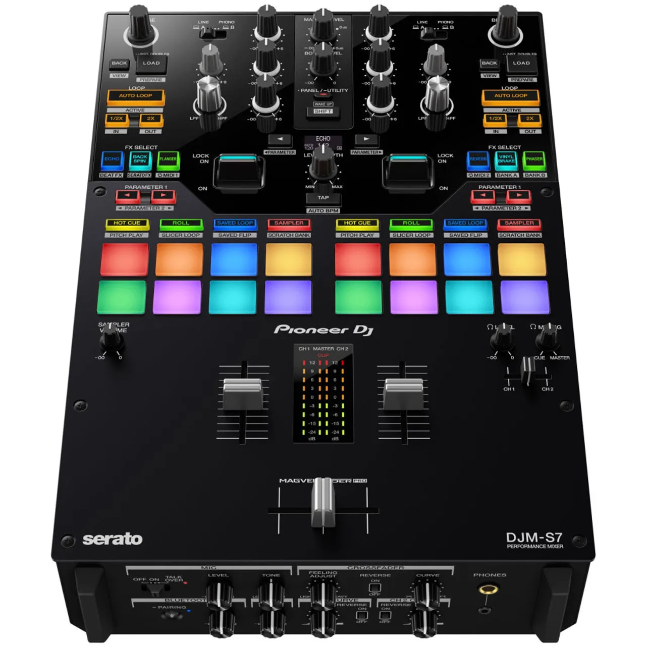 

Новые продажи маркетинга на новом DJ-микшере Pioneer DJM-S7 Serato rekordbox 2-канальный Pro Scratch Battle Blue_tooth DJ