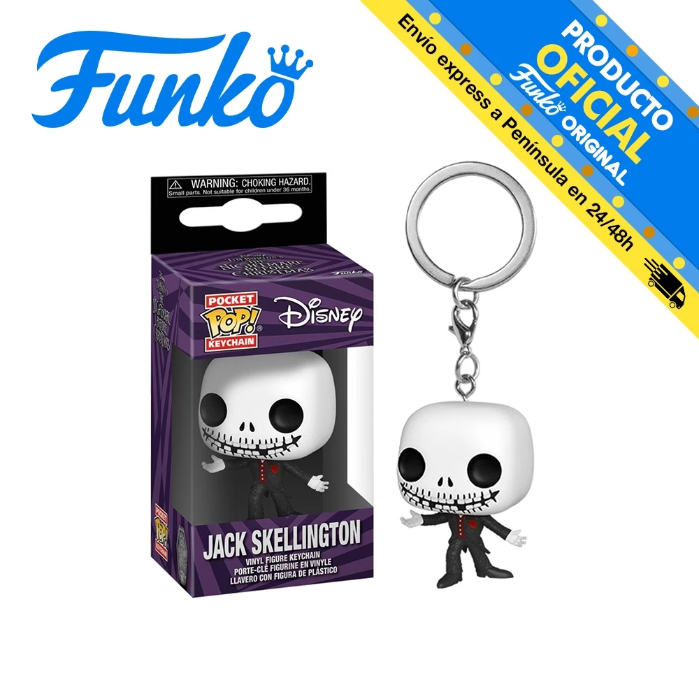 Funko Pocket Pop! Keychain: Nightmare before Christmas 30 Aniv. -Formal Jack, 72388, original, toys, boys, girls, gifts, collector, dolls, shop, box, new, official license