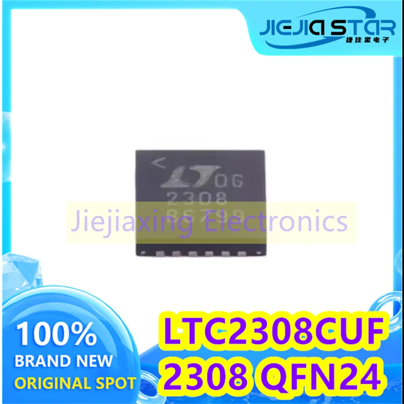 

(3/10pieces) LTC2308CUF LTC2308 Parts Mark 2308 Analog-to-digital conversion chip ADC QFN-24 New original electronics spot