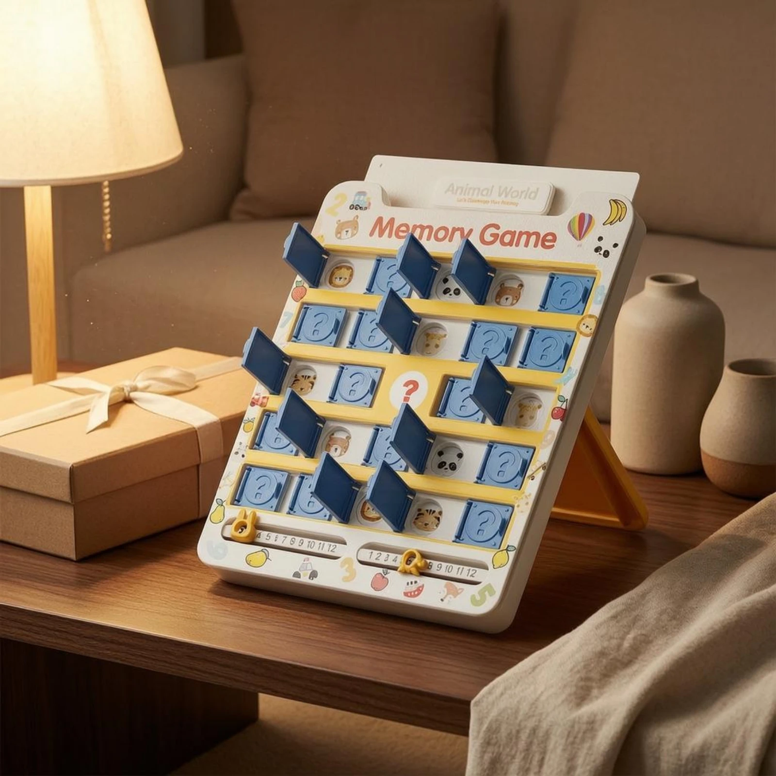 Animal Memory Game Illustrated - огляд і ціна Board Game Illustrator