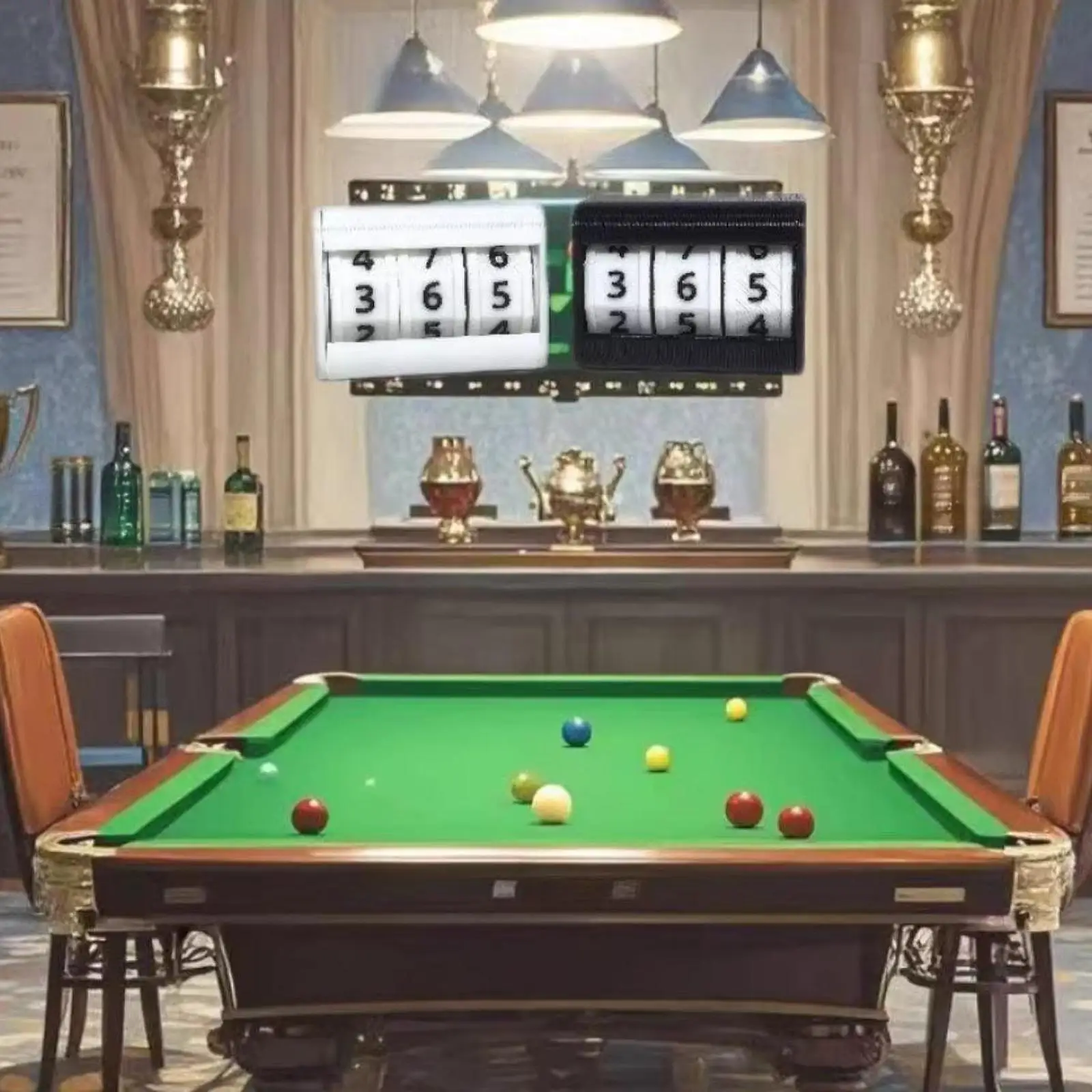 스누커 스코어 보드 미니 스코어 키퍼 스포츠 카운터 배드민턴 테니스 스포츠를위한 휴대용 농구 배드민턴 스코어 키퍼