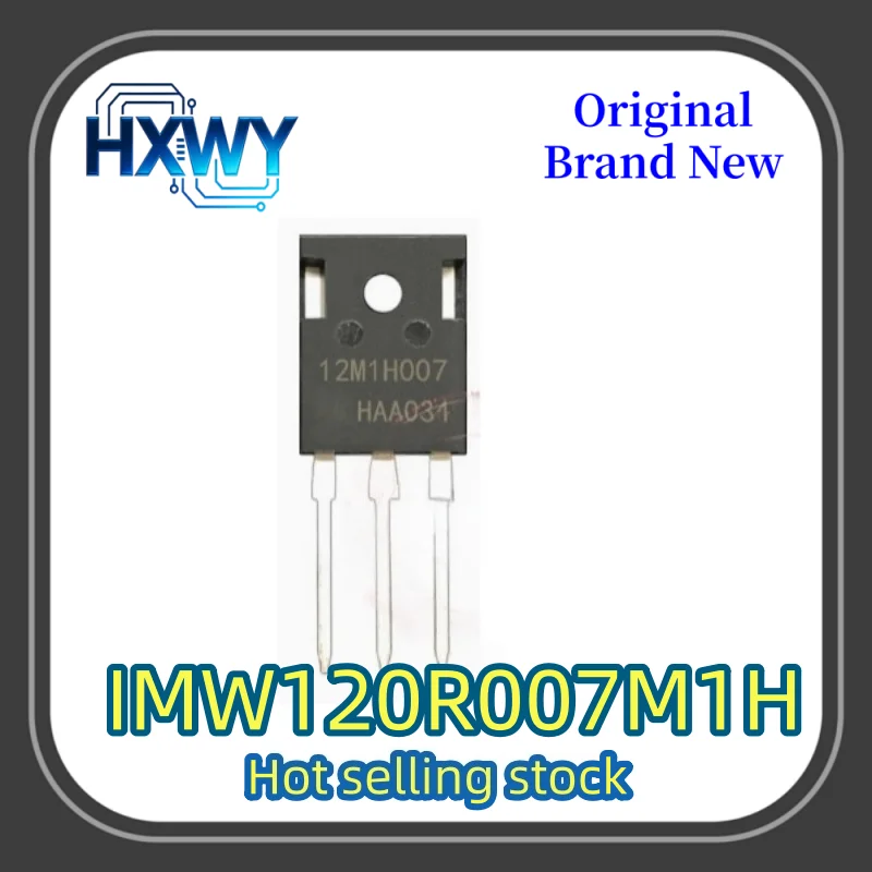 

1/10 pcs IMW120R007M1H 120R007M1 TO-247 MOSFET electronic IC brand new original in stock fast shipping