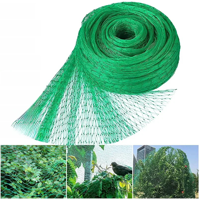 Filet de Protection anti-oiseaux vert, filet pour plantes de jardin, protège les plantes et les arbres fruitiers des oiseaux, cerf, volaille, meilleure clôture