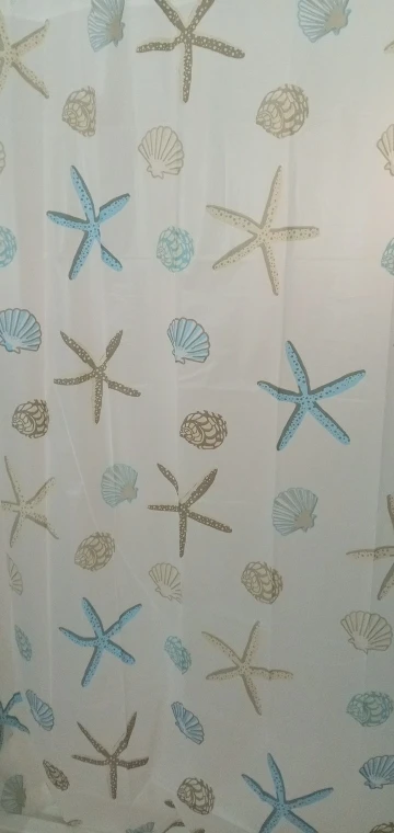 180*200cm Bathroom Curtain Waterproof Shower Curtain with 12 Curtain Hooks and Rings Shower Curtain Set photo review