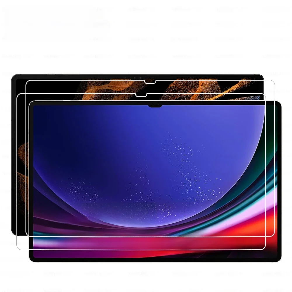 2 SZTUK HD odporne na zarysowania szkło hartowane do Samsung Galaxy Tab S8 S8 Plus S8 Ultra S9 Ultra 11 12,4 14,6 cala — zdjęcie 2