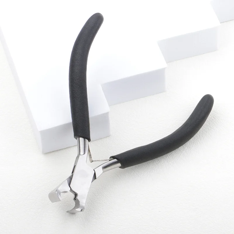 Harmony Hair 1pcs Black Keratin Bond Cutting Pliers Hair Extension Mini Pliers Multifunctiona Diagonal Pliers Tools