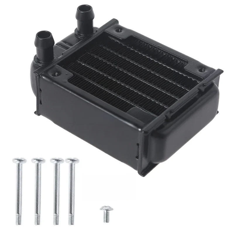 G1/4 gwint 60mm/80mm PC wodny wymiennik ciepła komputer aluminiowy Radiator Radiator do komputera układ chłodzenia wodą — zdjęcie produktu 7