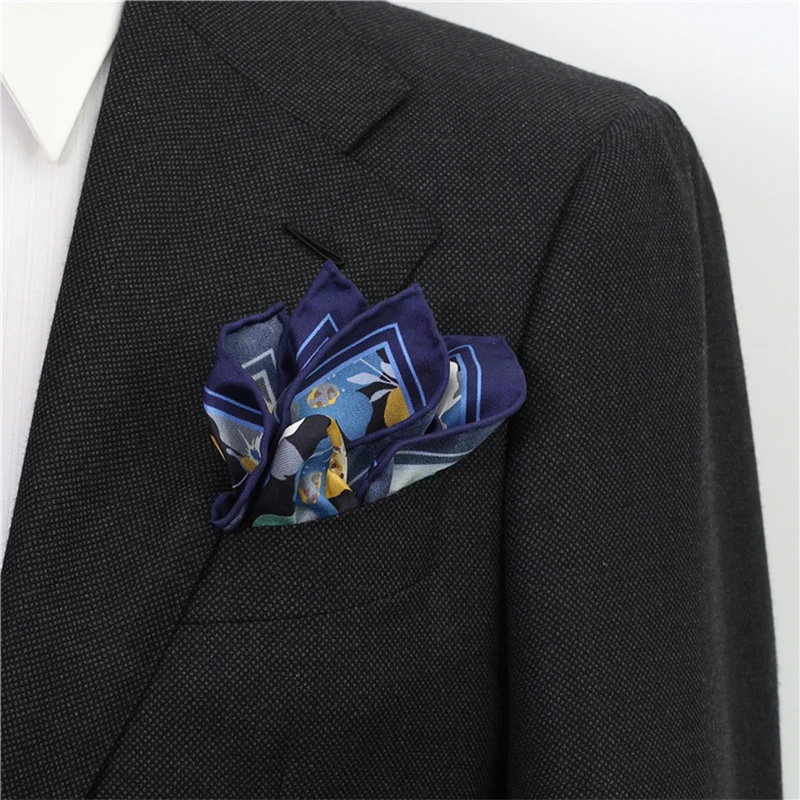 Men\'s PocketSquare Wholesale Handkerchief Fashion Hankerchief zometg Men Business Suit Accessories Man Suit Handkerchiefs