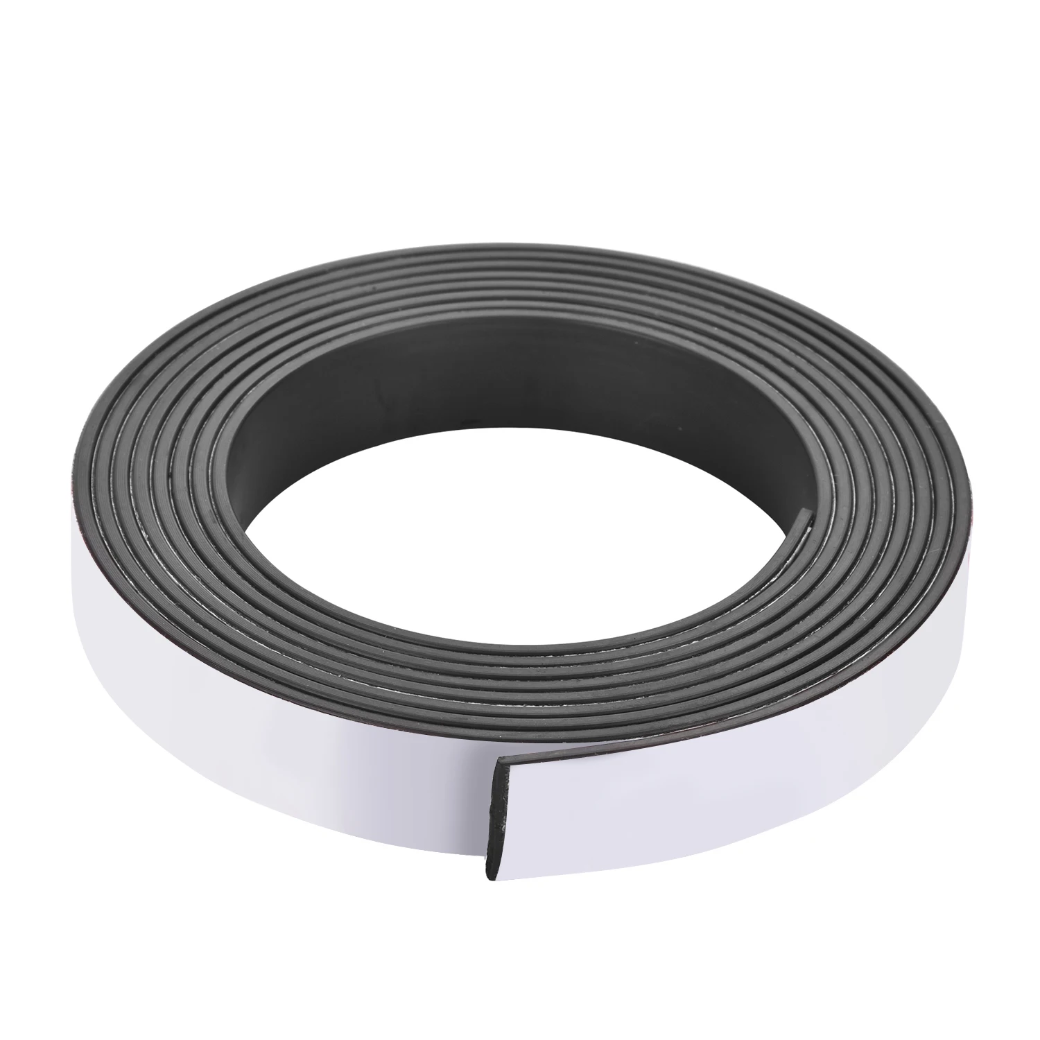 1 Meter Self Adhesive Flexible Soft Magnet Magnetic Strip Rubber Magnets Tape for Crafts Width 10mm 15mm 20mm 30mm