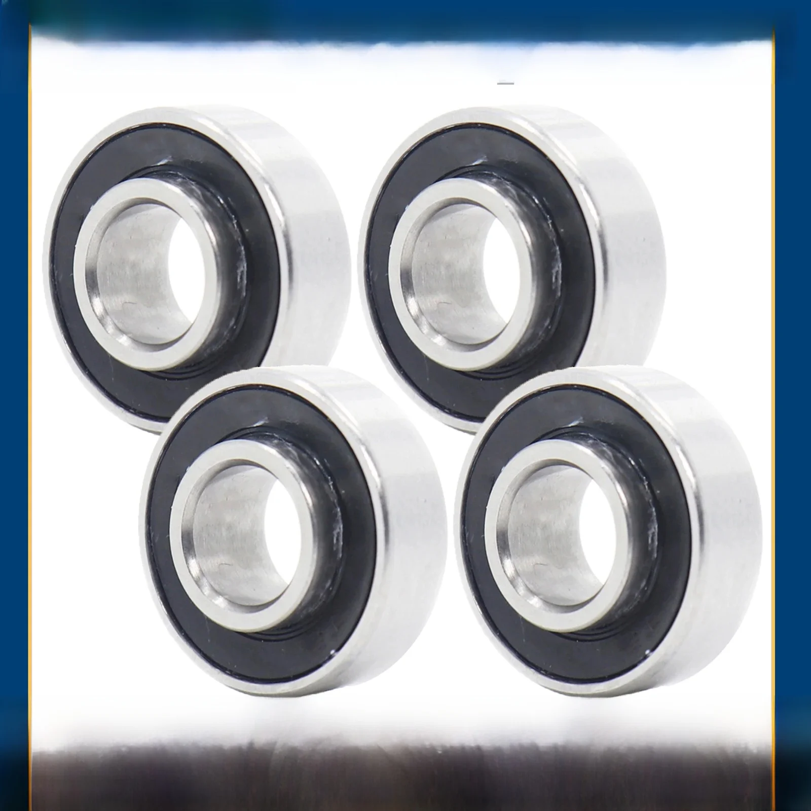 AliExpress FUSHIPRO 6903 2RSE MAX Bearing 17*30*7*10 mm 4Pcs Full Balls Bicycle Pivot Repair Parts 6903 2RS RSV Ball Bearings 6903-2RS