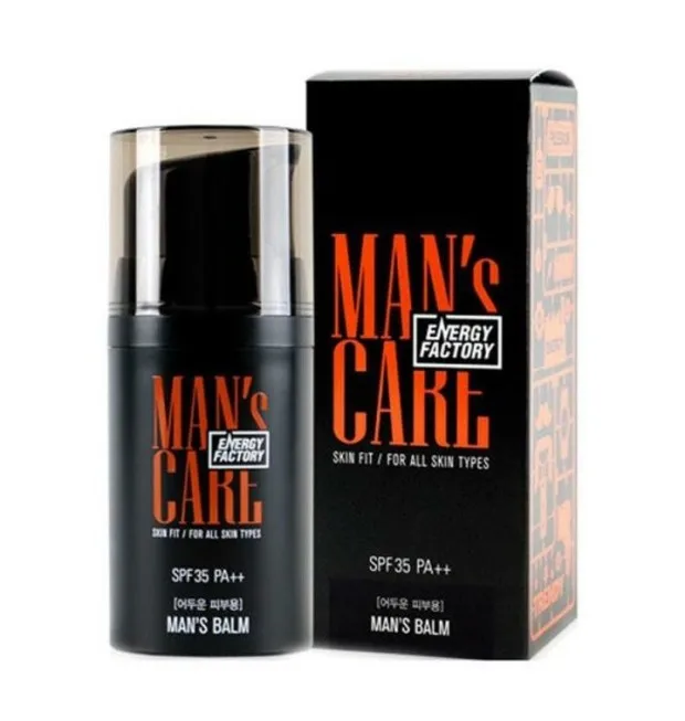 1 + 1 Men Men with Flowers Bibi Cream Tone Upmen's Night BB Cream for Dark Skin