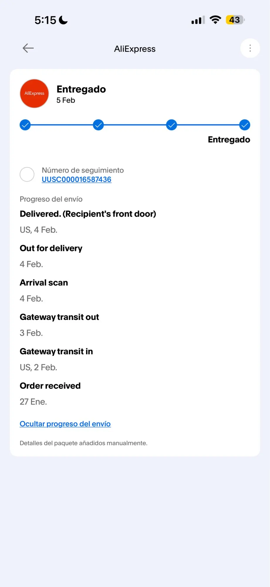 Customer review photo