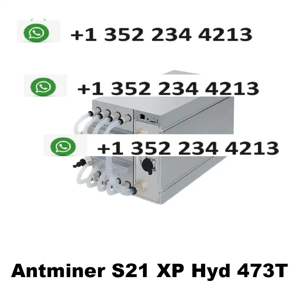 

A1 WHOLESALES PRICE NEW Bitmain Antminer S21 XP Hyd (473Th)