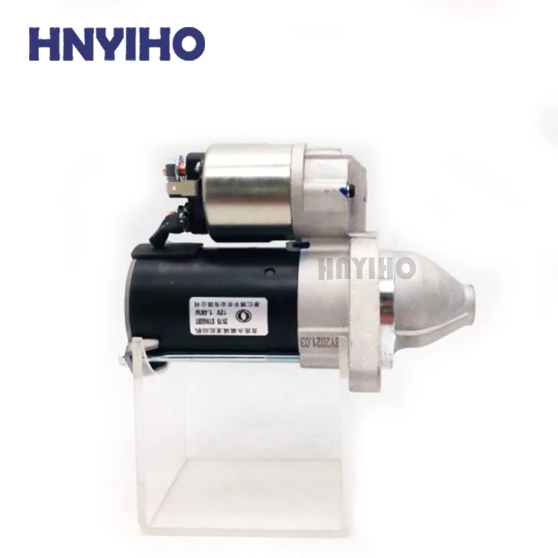 Motor de arranque 12v 1,2kw 11t qdy12028 para changchai 192f 195f kaipu 192f motor diesel de cilindro único refrigerado a ar