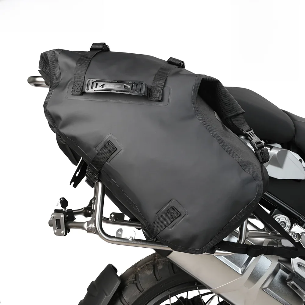 AliExpress Rhinowalk Motorcycle Saddle Bag 48L/28L/18L 100%Waterproof 2 Pieces MotorBike Side Back Seat Pannier Bag Travel Dry Bag Luggage