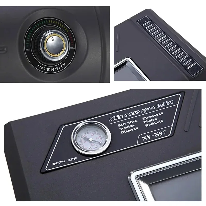 NewFace Diamond Microdermabrasion Machine Peel Skin Acne Clear Bio Face Lift Skin Tighten Rejuvenation Ultrasound Beauty Facial