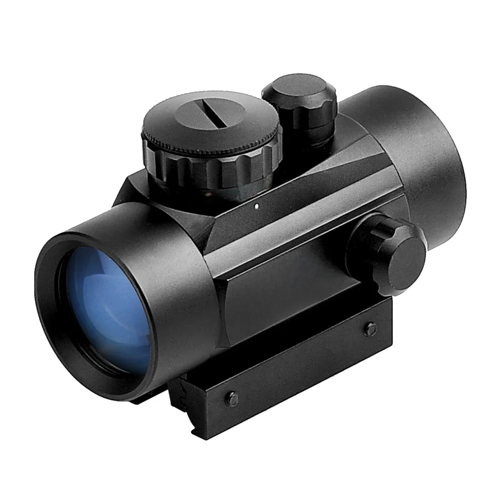 Red Dot Sight 1x40 mm reflexvizier Waterdicht en schokbestendig en mistbestendig Red Dot Scope met 1 inch Riser Mount - afbeelding 2