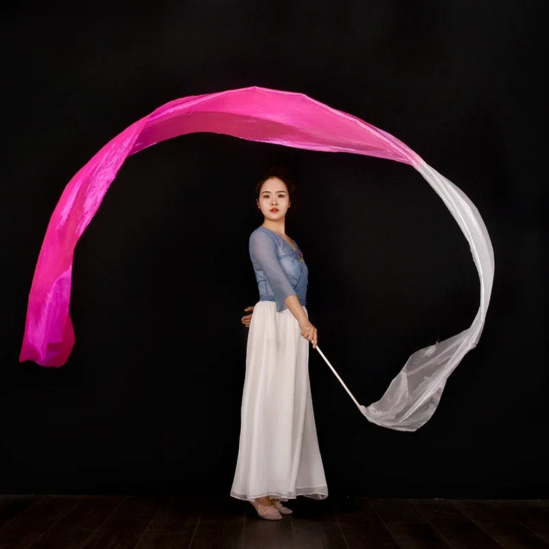 Bandes de danse du ventre en Polyester, 1 pièce, rubans de gymnastique rythmique, accessoires de danse artistique, ruban prothétique pour le culte de l'église