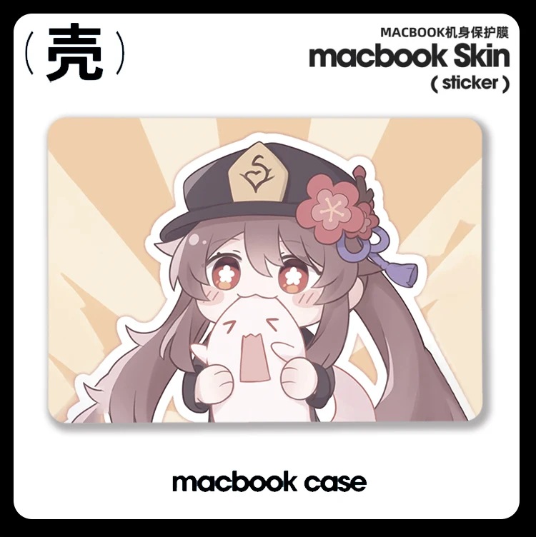 

Hutao Anime Genshin Impact Air 11 13 Case For Macbook Air M2 M1 Pro 13 14 16 Mac Hard Shell Retina A2681 A3113 A2338 Laptop Case