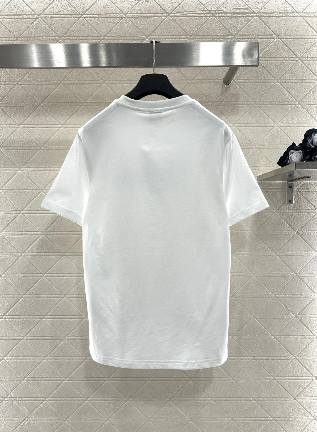 

High Street Vintage Assorted Round Neck Top Y2K Style Pin Bead Letter Ladies Casual T-shirt Fashion Clothing