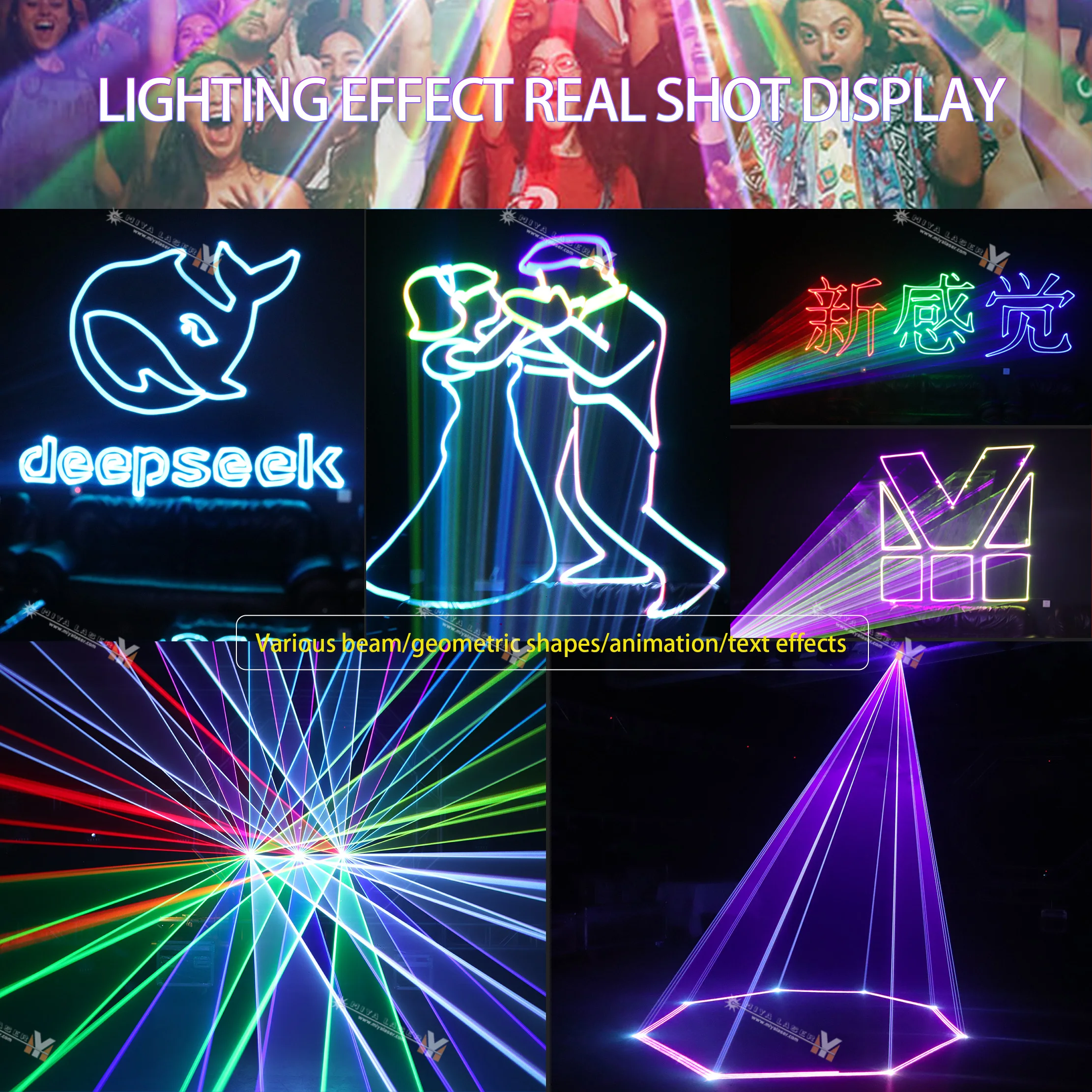 RGB 1~10w laser light bluetooth app control ILDA home party  ILDA DMX wedding projector DJ nightclub disco Christmas stage light