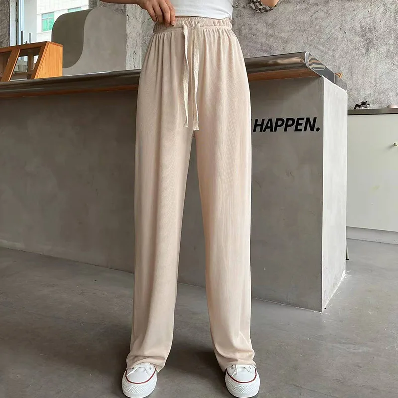 Gray Sweatpants for Women 2022 Autumn New Baggy Fashion Oversize Sports Pants Balck Trousers Female Joggers Streetwear Running