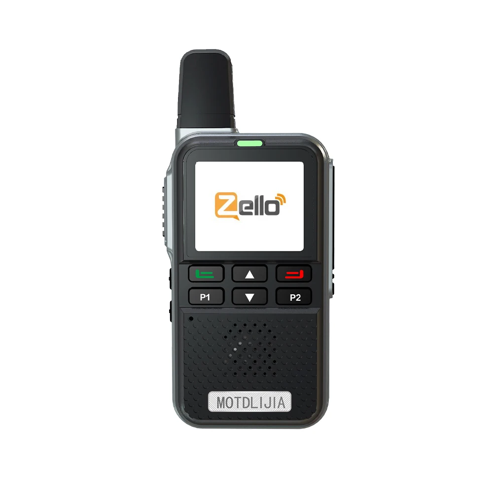 Zello POC راديو هاتف لاسلكي عن بعد طويل المدى 100 MilesPTT زر واي فاي نظام أندرويد شبكة اتجاهين راديو