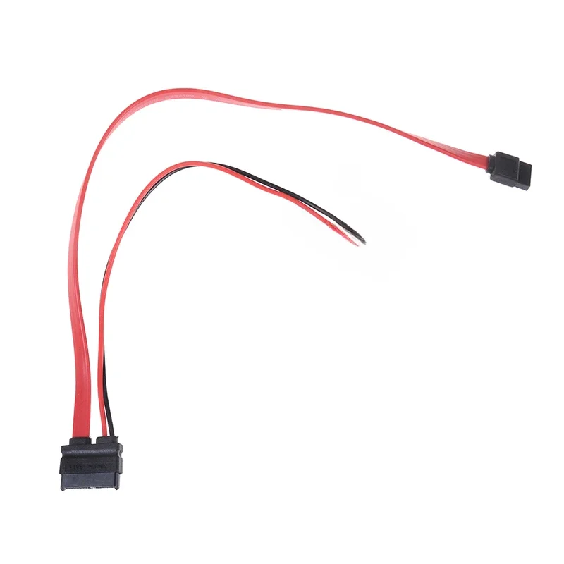 Slimline-Directions d'Alimentation SATA vers Molex, Câble d'Alimentation pour Port Slimline, 13 Broches (7P + 6P) vers 7 Broches, 50cm