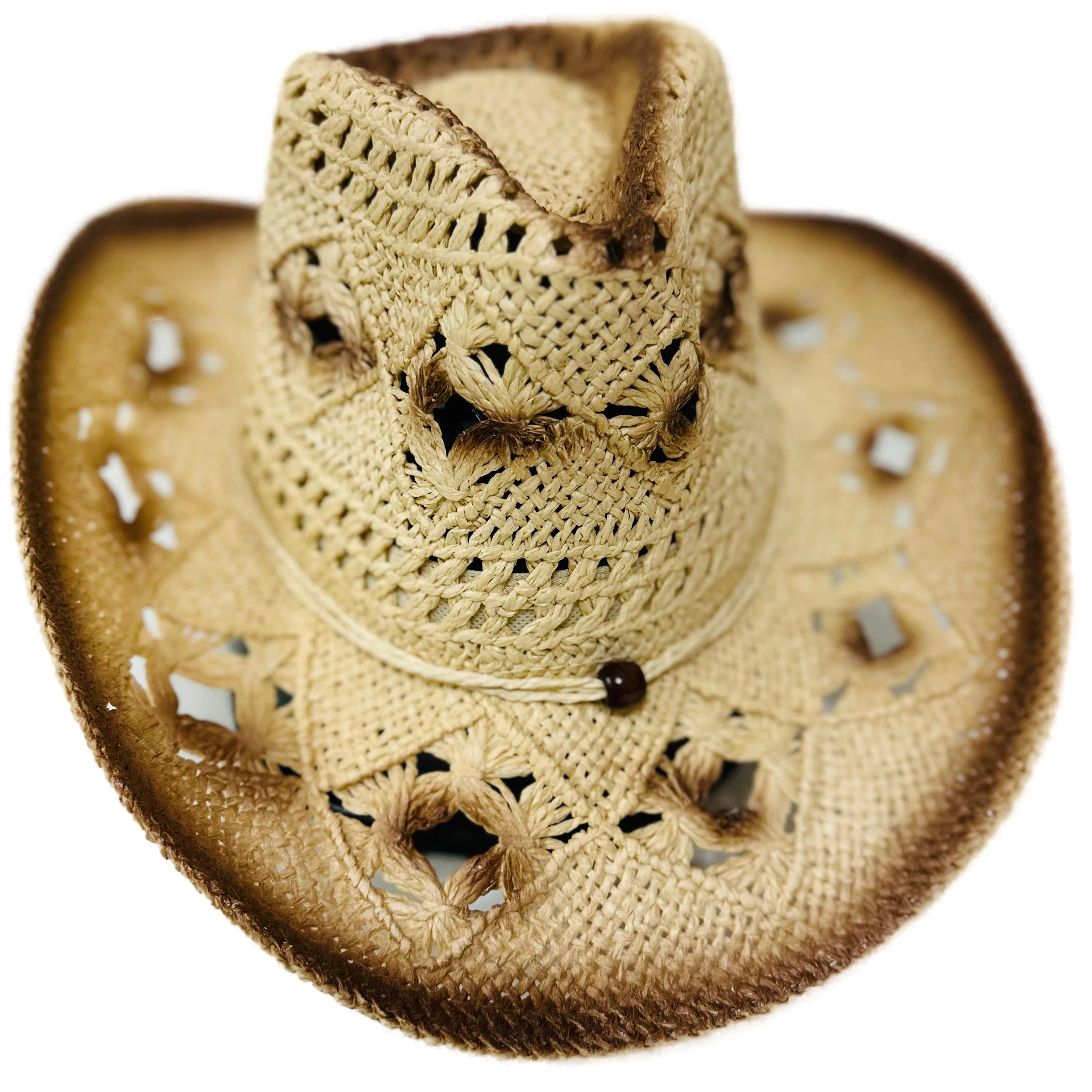 Country Hat Beige Brown Country Backcountry Rodeo Shows Pawn Cowboy Unisex