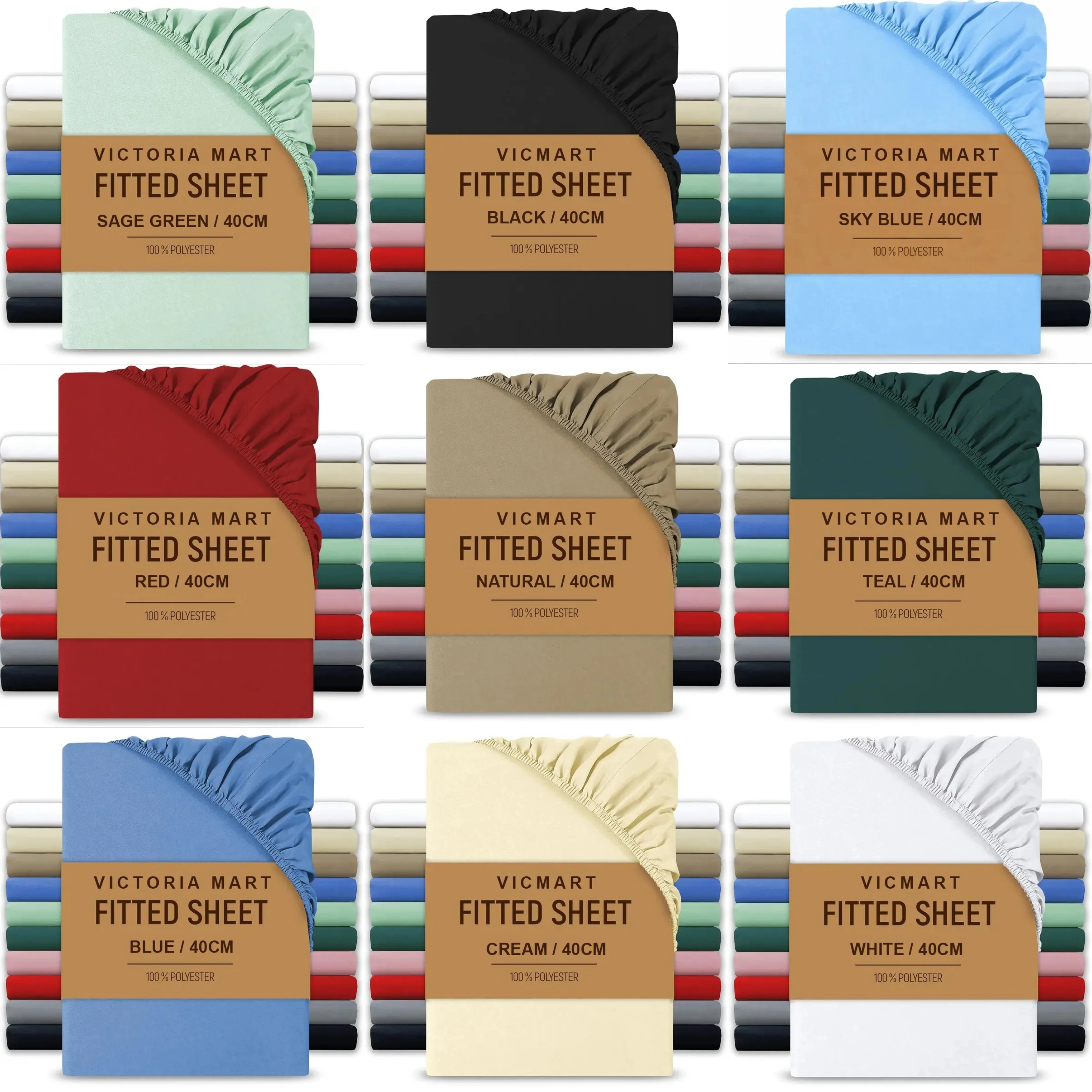 Extra Deep Pocket Fitted Sheet for Thick Mattresses