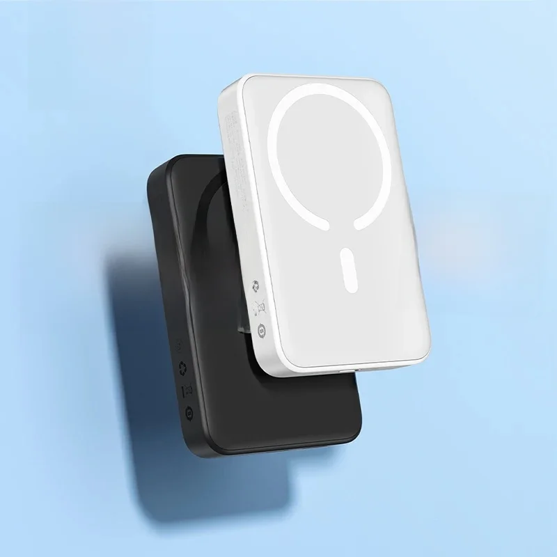 Baseus Power Bank 10000mAh Mini Magnetyczny Bezprzewodowy PD 20W Szybkie Ładowanie Przewodowe Dla iPhone 17 16 15 14 Pro Max Magnetyczny Power Bank — zdjęcie 2