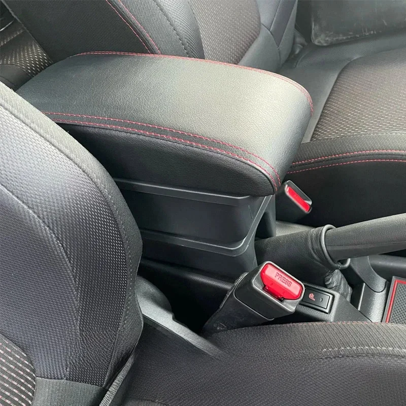 Dla Suzuki Swift podłokietnik ze schowkiem dla Suzuki Swift 2005-2023 podłokietnik samochdoowy akcesoria samochodowe szczegóły wnętrza schowek części do modernizacji — zdjęcie 2