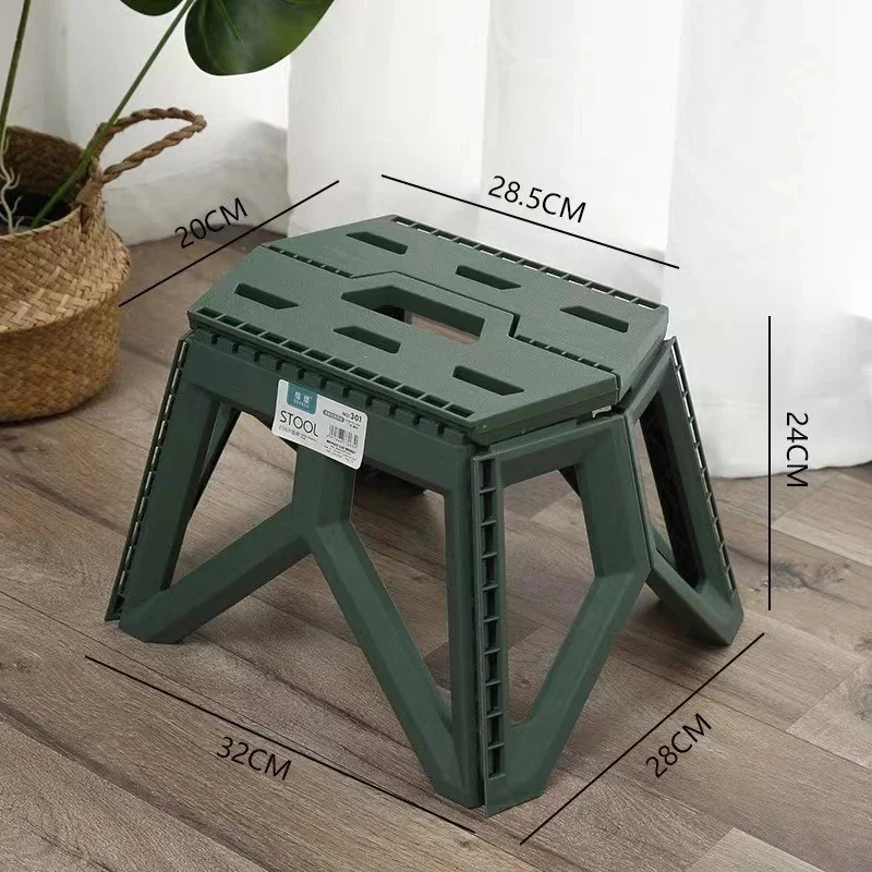 Outdoor small stool portable folding stool high load bearing durable small chair fishing stool beach stool camping stool