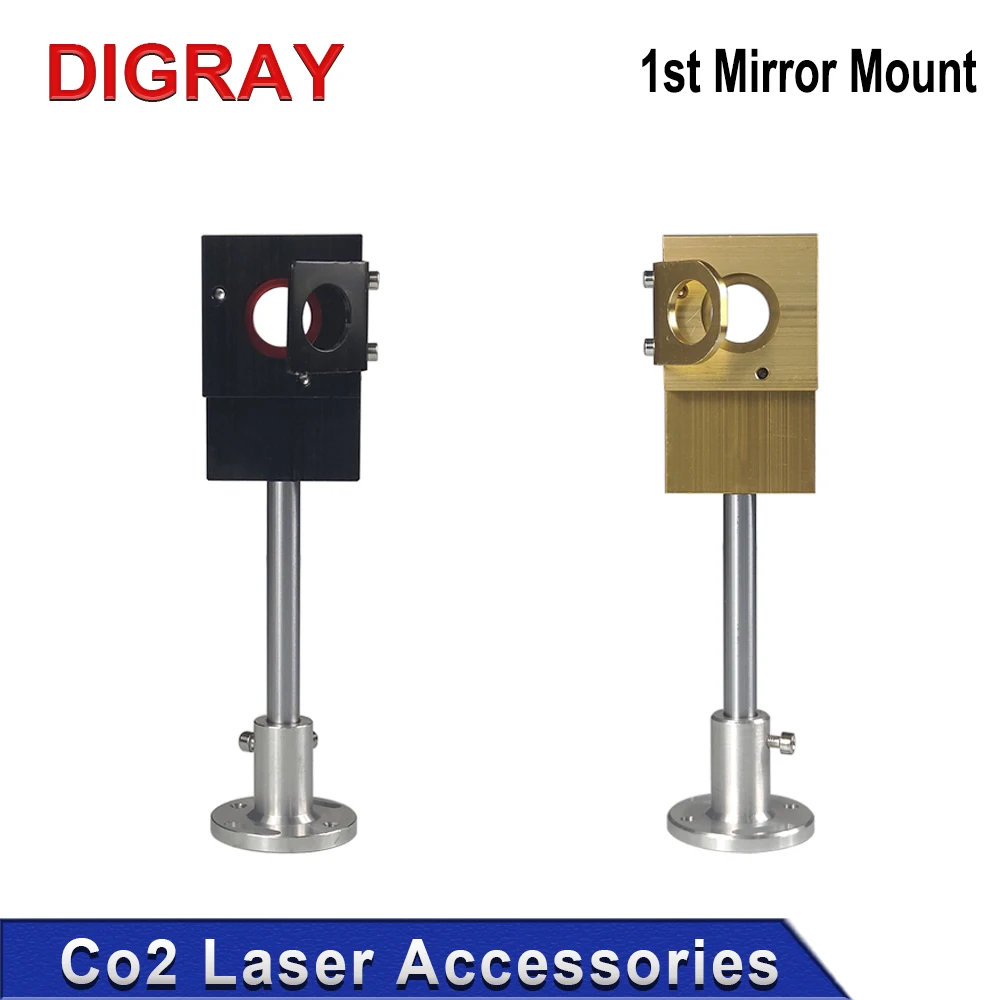 

DIGRAY Co2 Laser Head First Mirror Mount Dia.25mm Reflective Mirror Integrative Mount for Laser Engraving and Cutting Machine