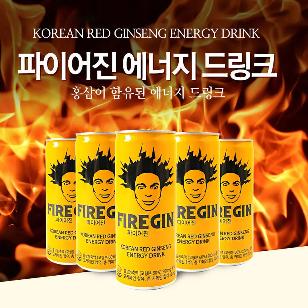 12 cans of Energy Dinks Fare Gin with Red Ginseng