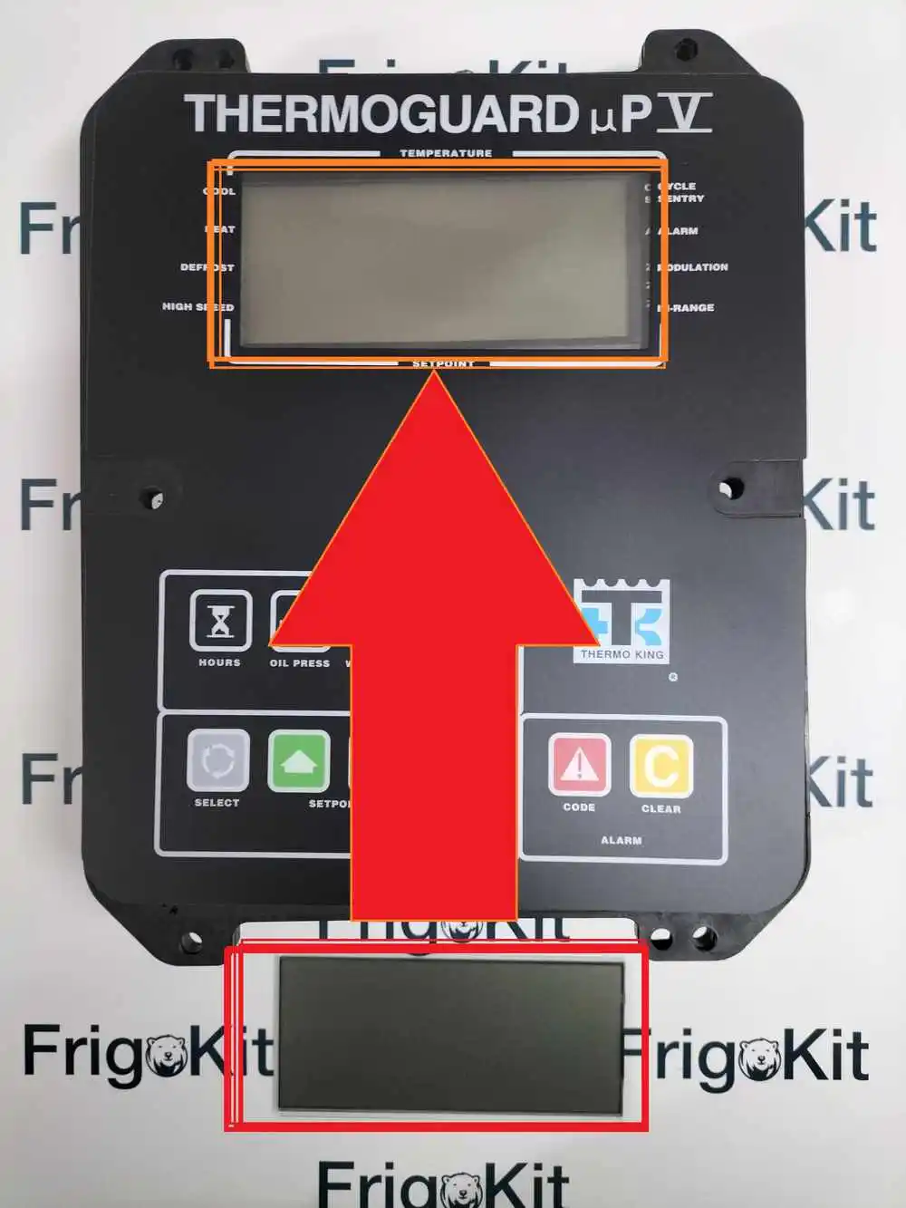 

TRP LCD DISPLAY REPLACEMENT FOR THERMOGUARD UPIV UPIV+ MPV MP-IV MP-VI+ SR+ SB