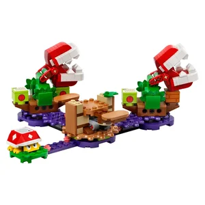 Super Marioed Series Construction Blocks Piranha Pflanze faszinierende Herausforderung Set Expansion Geschenk Kinder 10 Hauptverkäufe von Mini Piranha - №10
