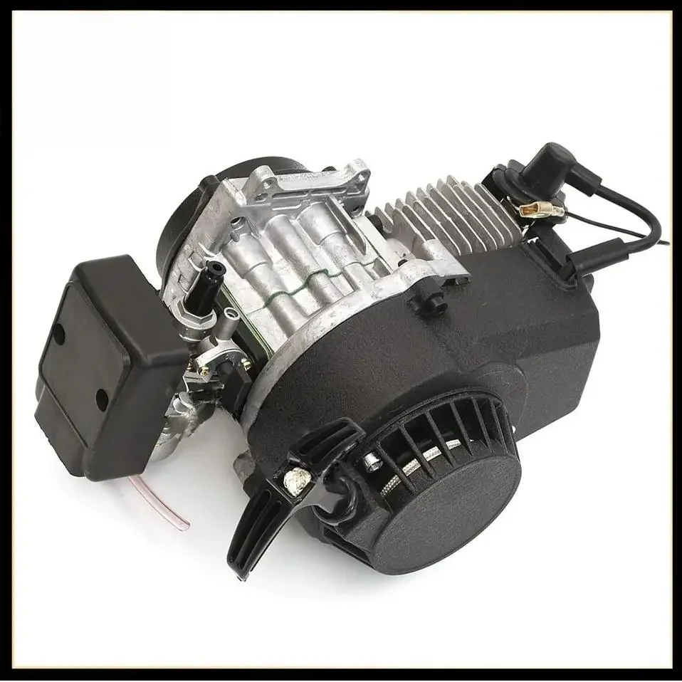 AliExpress 2 Stroke 49cc Pull Start Engine 25H Sprocket Motor Transmission Engine Air For Filter Mini Pocket Pit Quad Dirt Bike ATV 4 Wheel