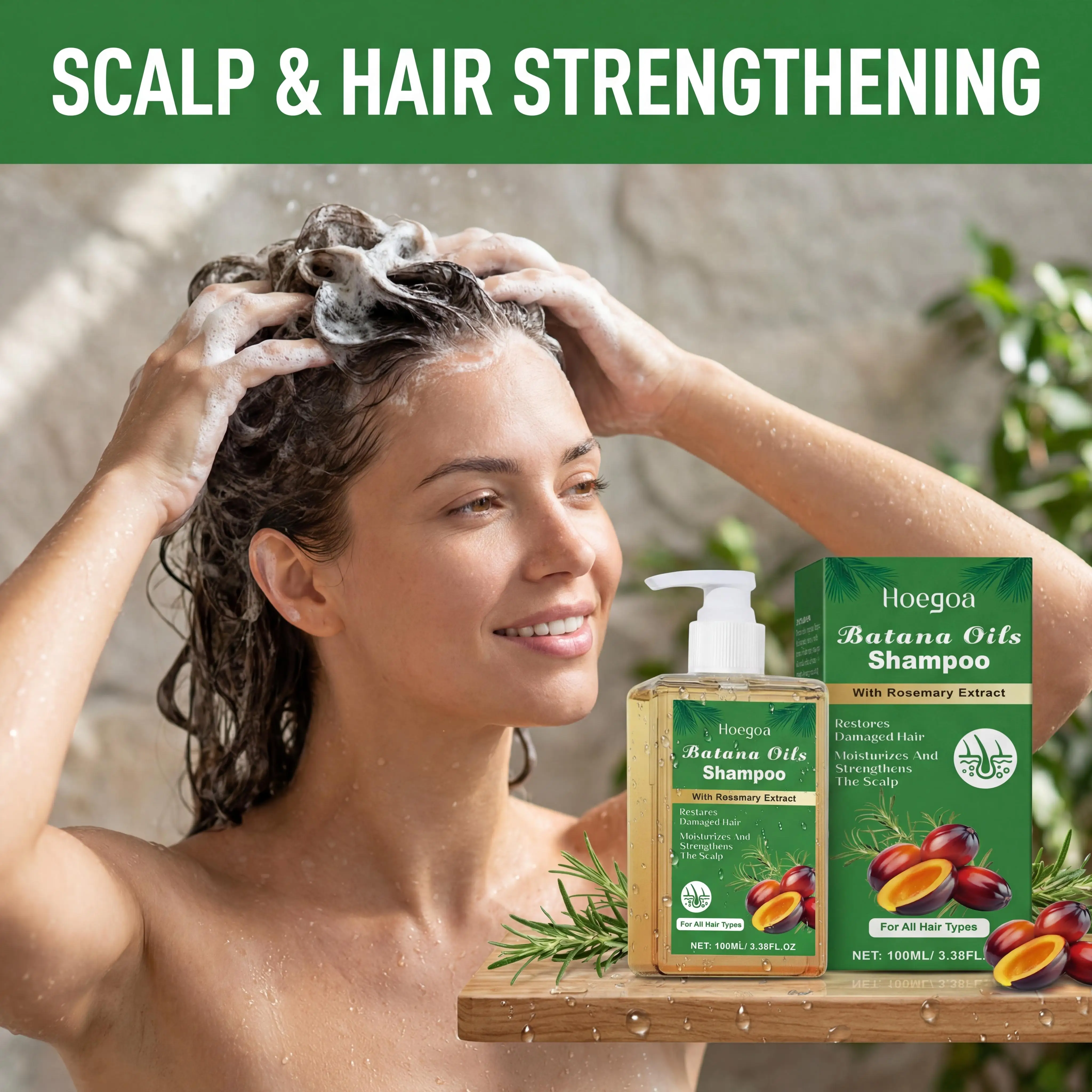 Champú de Aceite de Batana y R - Hair Care Dandruff reseña y precio