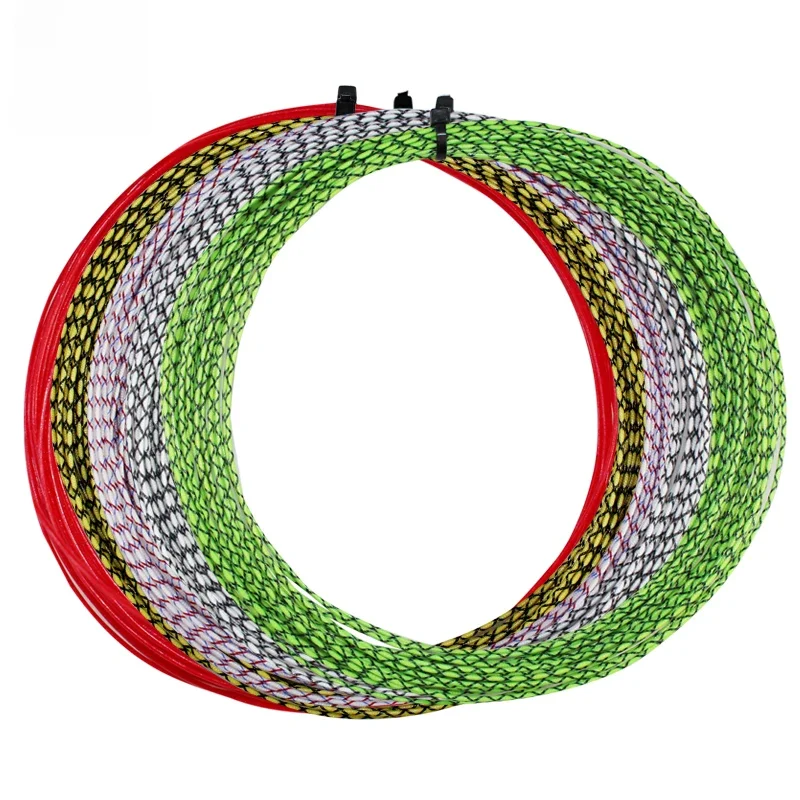 5 sztuk/partia FANGCAN TM101/102 rakieta do squasha String Ultra cienka oryginalna struna do squasha o średnicy 1.20mm struna do squasha — zdjęcie 2