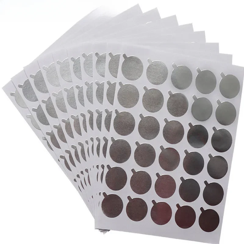 300 sztuk uchwyt na klej do rzęs folia paleta klej papierowe naszywki naklejki do przedłużania rzęs jednorazowy klej papierowa podkładka naklejka na oko — zdjęcie 2