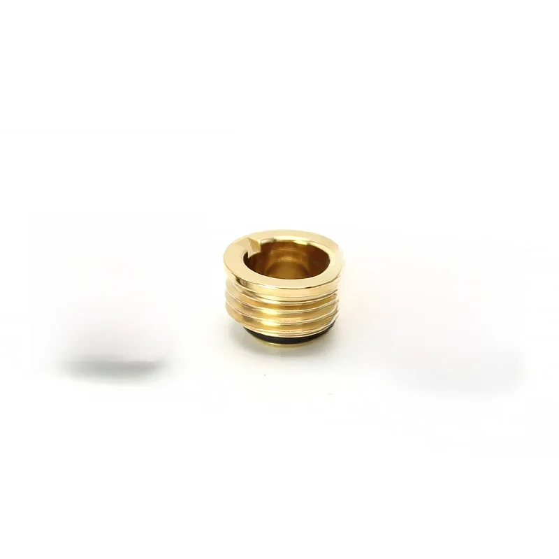 Adaptateur d'écrou affleurant de remplacement argent + noir + or (3 pièces)