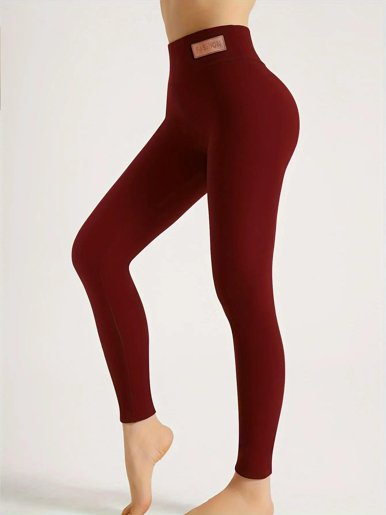Leggings da yoga termici a vita alta da donna 4 pezzi con tasche - Calore invernale addensato, allenamento a figura intera, lavabile in lavatrice