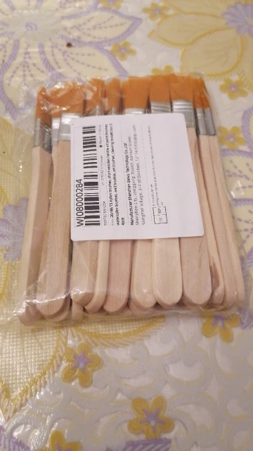 24/48/72 nylon brushes, short wooden handle art paint brushes, watercolor brushes, wall brushes, art brushes, cleaning tools photo review